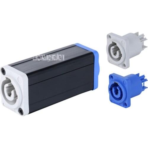 10pcs/lot New 16A 250V AC LED Power Supply Connector High-quality Power Converter Stage Lighting Power Extension Cord Connector