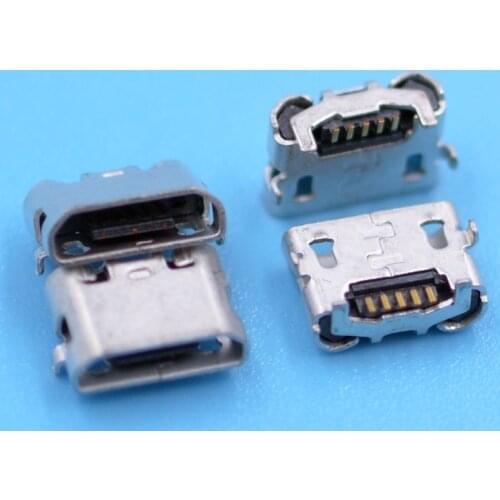 100pcs/lot For Huawei 4X 4X Y6 4A P8 C8817 P8 max P8 Lite 4C 3X Pro G750-T20 micro USB Charging Port Connector Plug Jack Socket