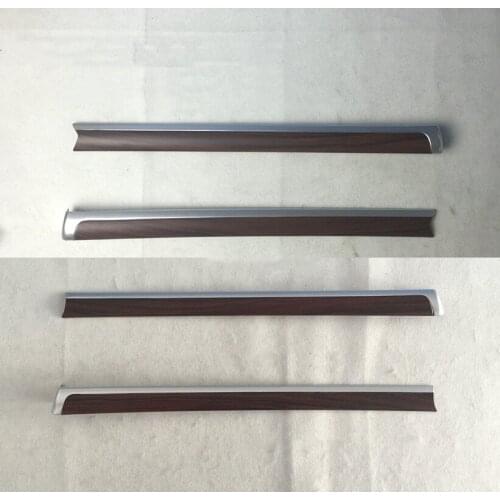 2 Color 4PCS Interior Door Side Styling Mouldings For Toyota Land Cruiser 200 FJ 200 Accessories 2016 Model