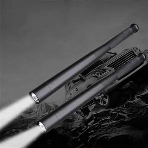 Бейсбол битой светодиодный фонарик 3800 люмен супер яркий Батон алюминиевый сплав фонарик для аварийного и самообороны self defe