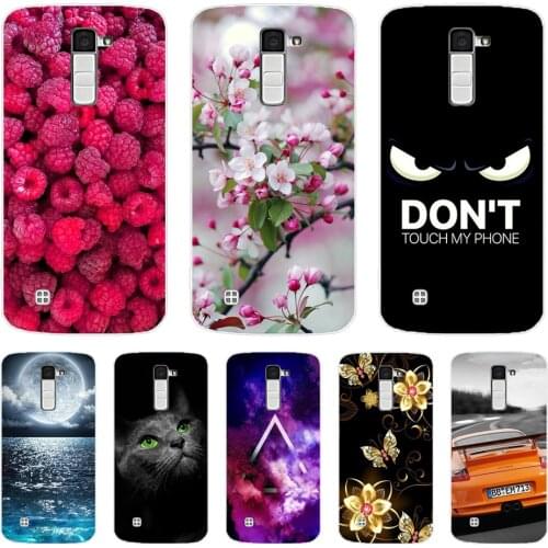 For LG K10 2016 Case Soft Silicone Cover Cartoon Case For LG K10 K 10 LTE K410 K420N K430 K430ds Back Cover Bumper Coque Funda