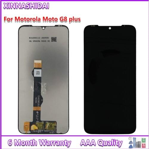 For Motorola Moto G8 Plus LCD G8 Play Display Touch Screen Digiziter Assembly For Moto G8 Play XT2019 Xt2015 Display