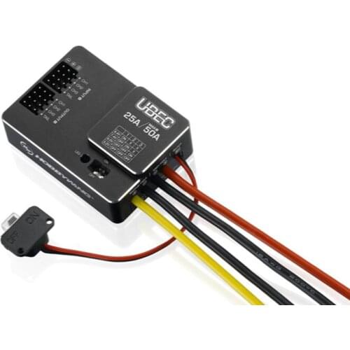 Hobbywing UBEC 25A HV 3-18S Module 25A External Switching for DIY FPV mini racing quadcopter drone