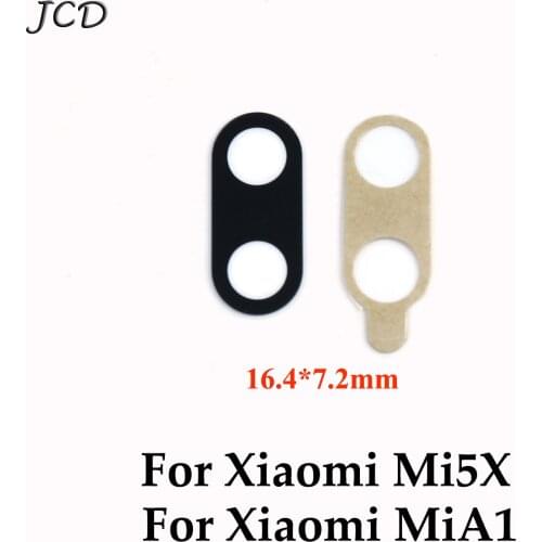 JCD For Xiaomi Mi A1 5X Mi5X 5.5" inch Rear Back Camera Glass Lens Cover Replacement Parts with Adhesive