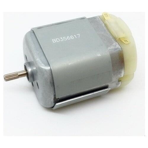 For Mabuchi 280 Motor Carbon Brush Flat DC Motor knurled Shaft Car Door Lock Motor