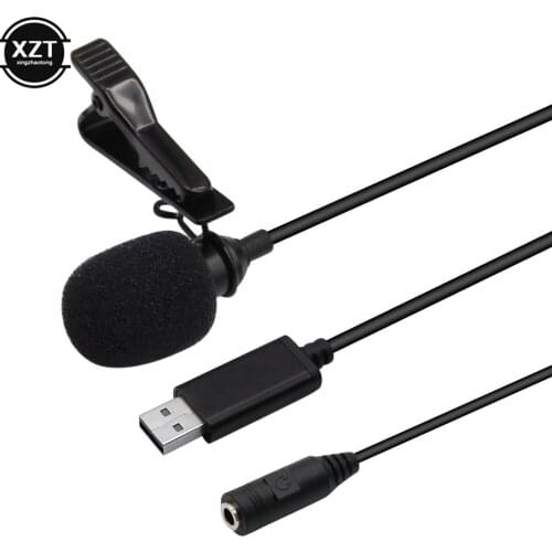 2m Condenser USB Microphone with 3.5mm Audio for Computer PC Studio 2 in 1 Recording Microphone for Youtube Video Chatting Mic