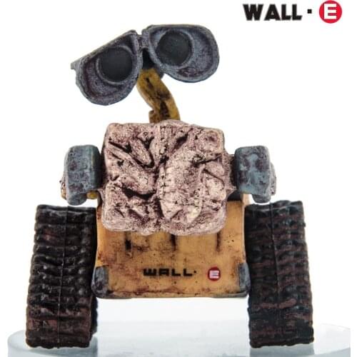 Mini Wall-E Robot Wall E Figure Toy Doll Gift 4.5cm