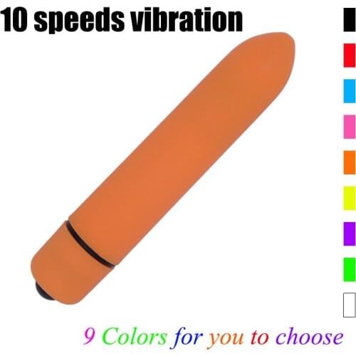 Powerful 10 Frequency Mini Bullet Vibrator Waterproof Vibrating Egg Clitoris G-spot Stimulator Dildo Vibrator Sex Toys for Women