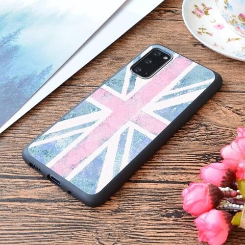 For Samsung Galaxy Union Jack Altered Print Soft Matt Phone Case