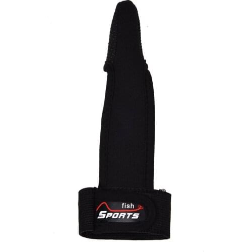 Casting Glove Finger Stall Protector Sea Fly Carp Fishing Black