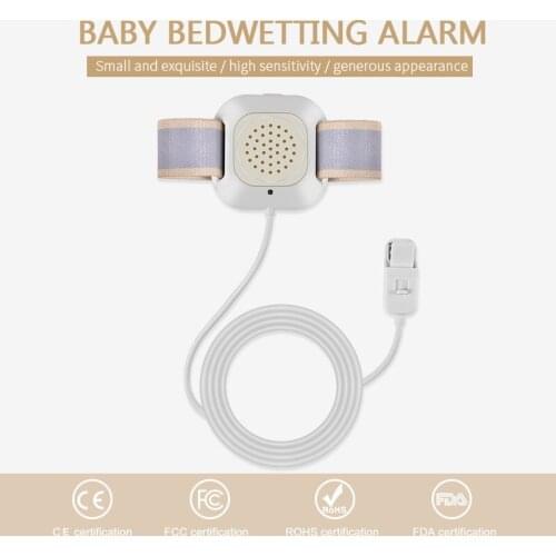 Professional Bed-wetting Sensor Alarm With Light Flush For Baby Toddler Adults Potty Training Wet Reminder Sleeping Enuresis