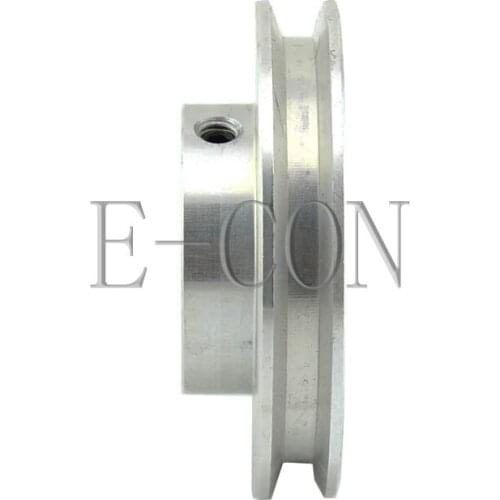 1/5/10PCS V Groove Pulley Bore 4-12mm OD 40mm for 6mm O Shape PU Belt Round Belt DIY