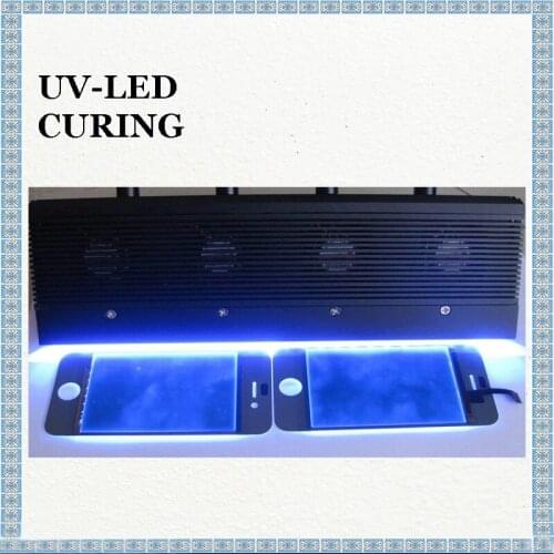 Strongest UV Intensity Air-Cooled Line UV LED Curing Machine 365nm NICHIA Ultraviolet Light Source