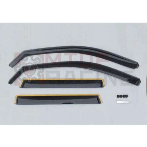 Sun Window Visor Shades Rain Deflector Guard For Jeep Grand Cherokee 2011 2012 2013 2014 2015 2016