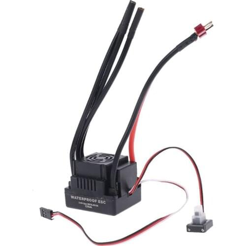 T Plug Waterproof 80A RC Brushless ESC Speed Controller for 1/8 RC Car 1/10 New Short Course P31B