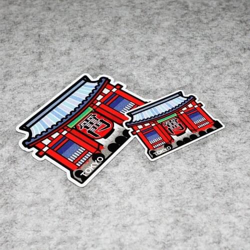 Car Styling Vinyl Japanese Toyko Locomotive Motorcycle Bike Auto Window Tail Body Scratches Cover Sticker And Decals