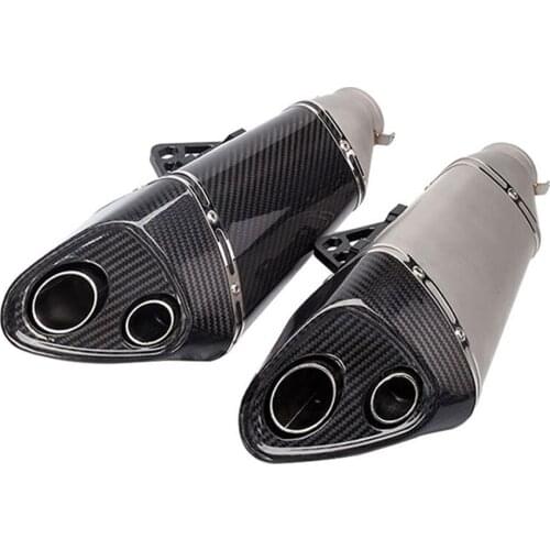 Motorcycle Exhaust Muffler Pipe Carbon Fiber For kawasaki Yoshimura R11 Exhaust Echappement Moto Z800 R3 GSXR750 GSXR600 Slip-On