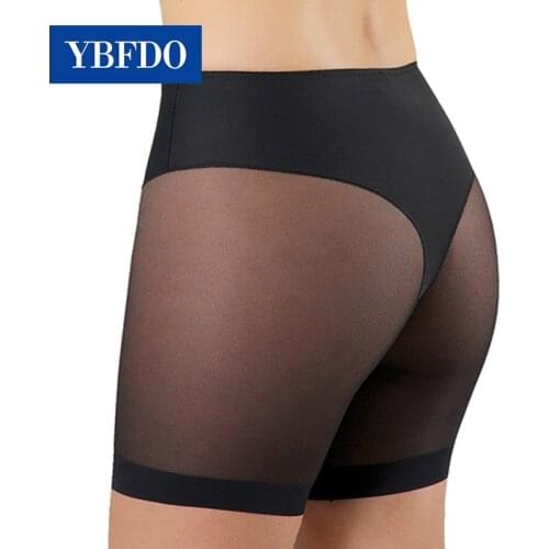 YBFDO 2020 New Great Panties for Sexy Ladies High Stretch Seamfree Womens Underpants Net Cloth Splicing Mesh Body Shaping