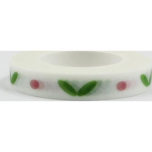 0.8cm*10m Green seedlings Slim Decorative Washi Tape DIY Scrapbooking Masking Craft Tape School Office Supply