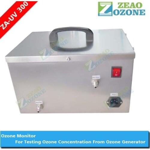Ozone concentration analyzer, high precision ozone gas monitor with computer connector