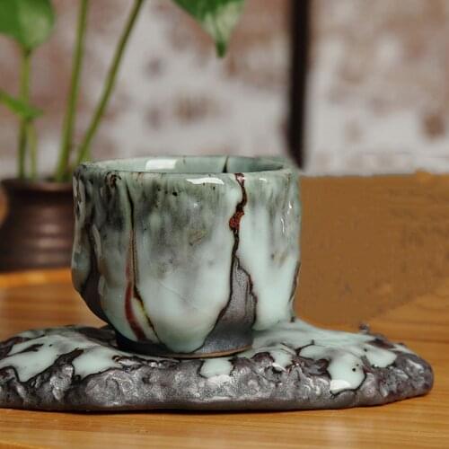 Tianmu Shiye Glaze Tea Cup Small Bowl Master Cup Taiwan Handmade Agate Glaze Tea Cup Tasting Single Cup