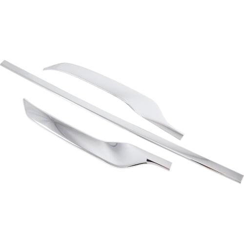 For Honda CR-V CRV 2020 2021 Chrome Rear Bumper Reflector Cover Protector Trim Strips Frame Decoration Accessories