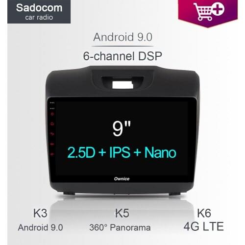 DSP 9" Car DVD Player 8 core 64GB ROM 4GB RAM car Radio Android 8.1 for Chevrolet Trailblazer Colorado S10 Isuzu D-max MU-X