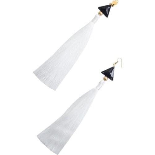 Hot Game Genshin Impact Cosplay Props Zhongli/zhong Li Earrings Ear Studs Ear clip for Halloween Party Masquerade Anime Shows