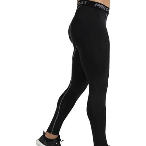 Compression Pants Mens Leggings Tights Men Sport Pants Fitness Sports Leggings Compression Men Striped Pants Man Running Pants