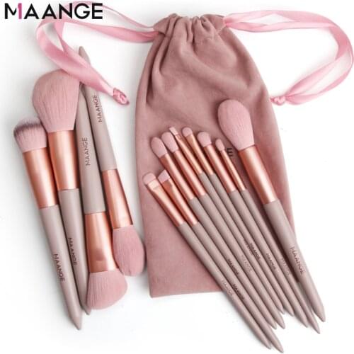 MAANGE Pro 3/13Pcs Makeup Brushes Set Face Eye Shadow Foundation Powder Eyeliner Eyelash Lip Make Up Brush Beauty Cosmetics Tool