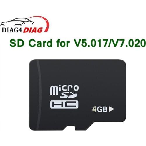 New V2.80 V5.017 / 7.020 SD Card Replacement with No Tokens limit EU Version V7.020 LED OBD2 Manager for ECU Chip Tuning Tool