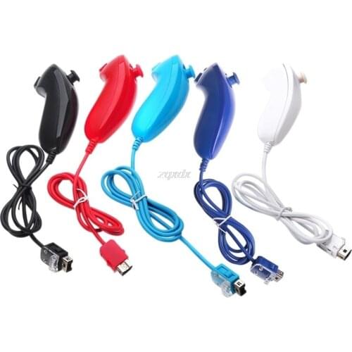 Nunchuck Nunchuk Video Game Controller Remote For Nintendo For Wii Console 5 Colors ping