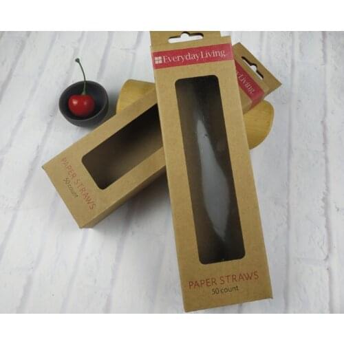 Christmas Gift doll packaging box corrugated kraft paper box with clear PVC window ---PX11496