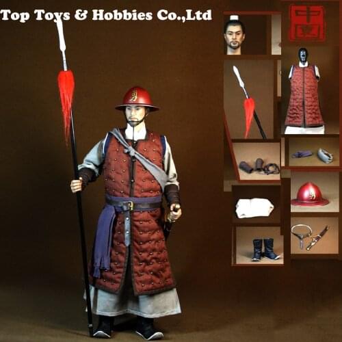 Full set Figure Doll ZOY004 1/6 Scale Ancient Soldiers Wanli Korean War Ming Army Action Figure Model Collectible TOYS
