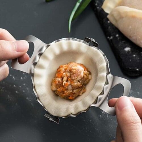 Dumplings Artifact Manual Stainless Steel Dumplings Mold Kitchen Small Tools Dumplings Dumpling Mould