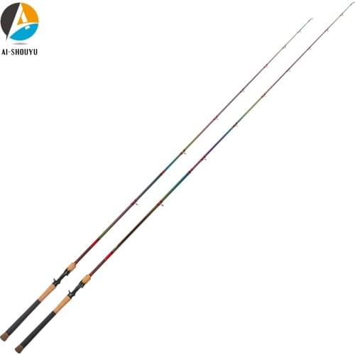 AI-SHOUYU Snakehead Casting Fishing Rod XF Action XH Power FUJI Guide Ring FUJI Reel Seat EVA Soft Cord Handle Aluminum Fittings
