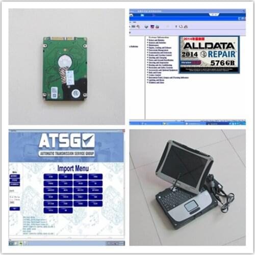 All data auto repair Alldata 10.53 m..t..l 2015 ATSG 1TB HDD install well in Laptop CF-19 for Panasonic Alldata Ready to Use