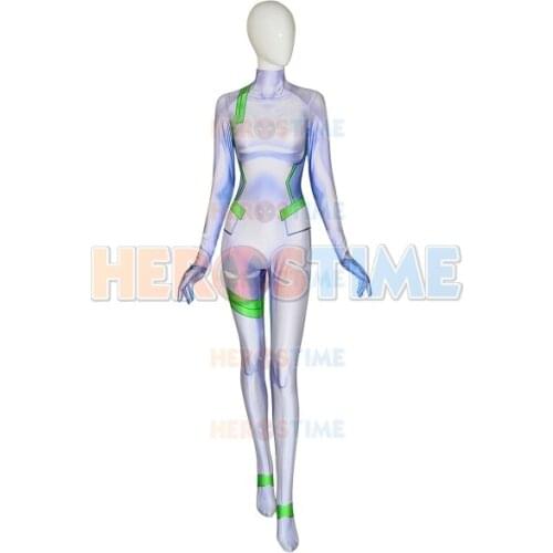 Adults Kids Kokoro DARLING in the FRANXX Cosplay Costume Superhero Halloween Bodysuit Zentai Second Skin Suit