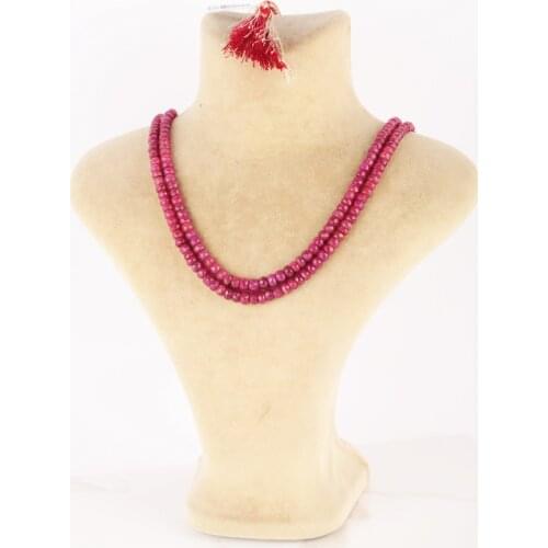 UM US JEWELRY Ruby Gemstone Necklace