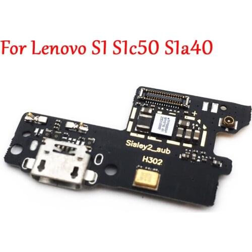 USB Port dock charger charging port connector microphone board Replacement for Lenovo Vibe S1 S1c50 S1a40 Spare Parts