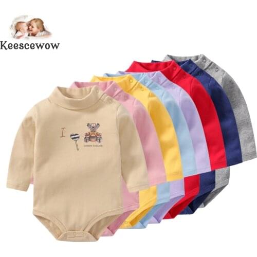 Winter New Style Cute Graphics Baby Clothes Comfortable Long-Sleeve Bodysuit