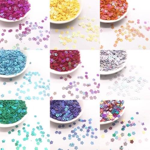 5mm plum sequins childrens manual DIY materials clothing accessories hand-stitched beads piece flashing clothing accessories