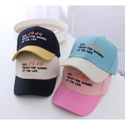Doitbest Snapback Cap Kid Boys Girls Letters Baseball Caps Hip Hop Cap Summer baby sun hat Children Hats Kids Sunscreen Hat