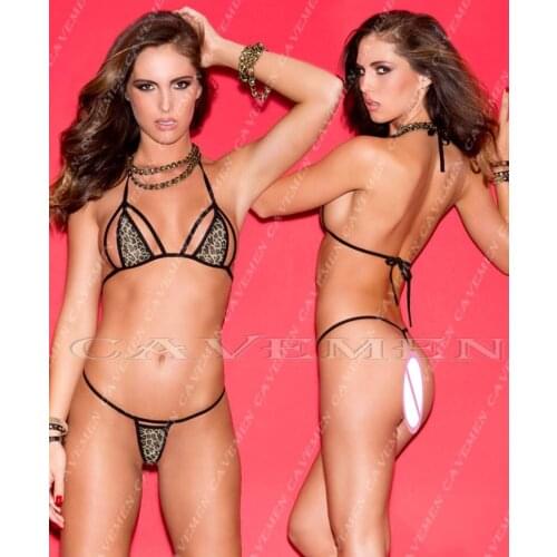 Dual band Leopard* 3418 *Bikini Thongs G-string Underwear Panties Briefs For Ladies T-back,Free Shipping