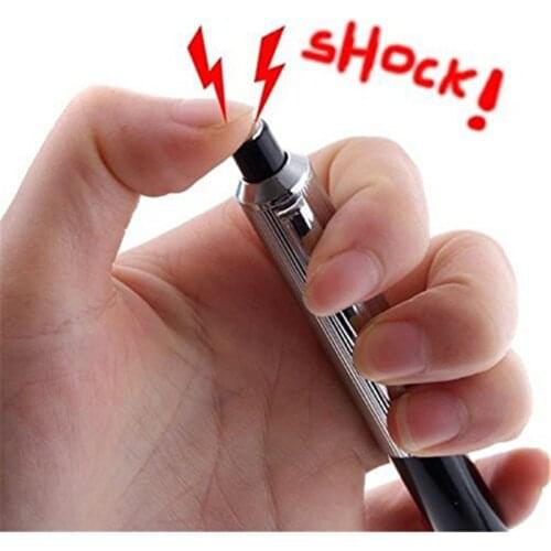 Electric Stick Electric Pen Horror Spider Box Black Shock Harmless Prank Utility Novelty Gadget Practical Joke Funny Tricky Toys