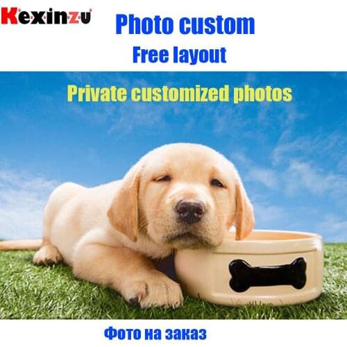 Keixnzu Photo Custom Diamond Painting Cross Stitch 5D DIY Picture Of Rhinestones Diamond Embroidery 3D Mosaic Home Decor Gift