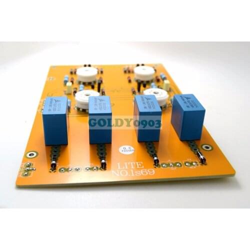 LITE LS69 Complete Balanced TUBE Preamplifier ECC88*4(without 6922 tubes