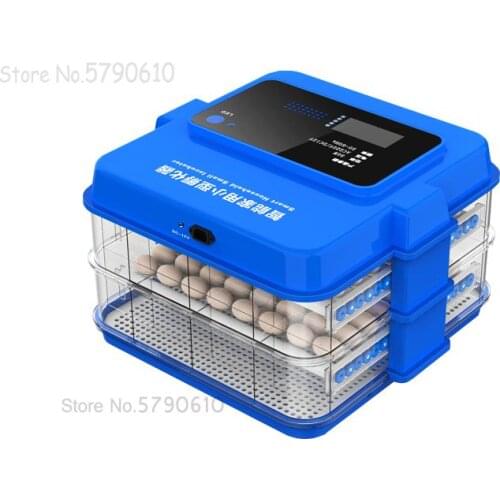 Incubator Mini Full-automatic Intelligent Domestic Chicken, Duck, Goose, Quail, Pigeon, Egg Breeding Incubator Small Incubator