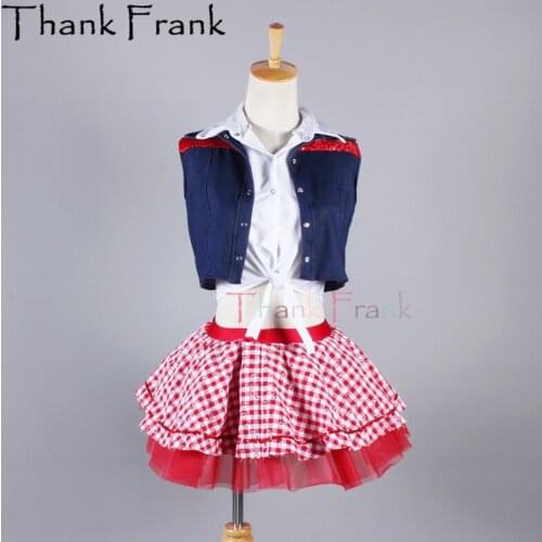 New 3-Piece Jazz Dance Costumes Kids Classic Dance Outfit Girls Dance Wear Sexy Halloween Costume For Women Rave Clothes C613