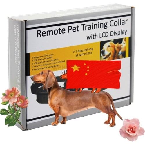 Dog Training Collar PET 998D Remote Pet Training Collar With AAA Battery And 4LR44 4A67 Battery